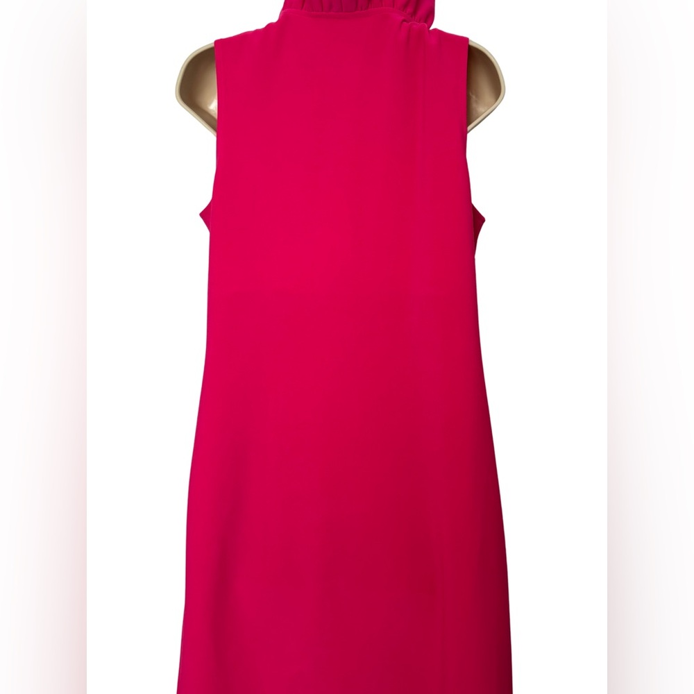 Joseph Ribkoff Fuchsia ruffle Dress - Picture 13 of 14